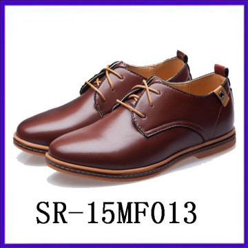 Royal fomal shoes rubber insole pu upper men footwear